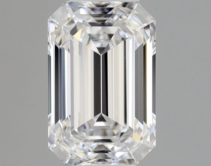 Diamante Naturale Taglio Smeraldo 0.34ct VG/EX D VS1 - GIA - 4.85x3.17x2.22mm