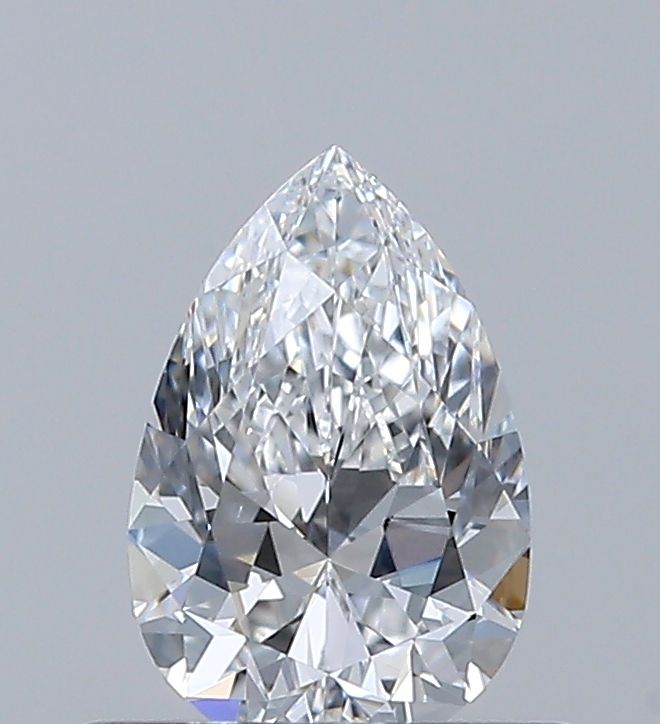 Diamante Naturale Taglio Goccia 0.5ct VG/EX D VS1 - GIA - 6.62x4.35x2.85mm