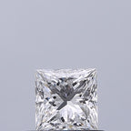 Diamante Naturale Taglio Princess 0.51ct VG/EX E VS2 - GIA - 4.45x4.36x3.16mm