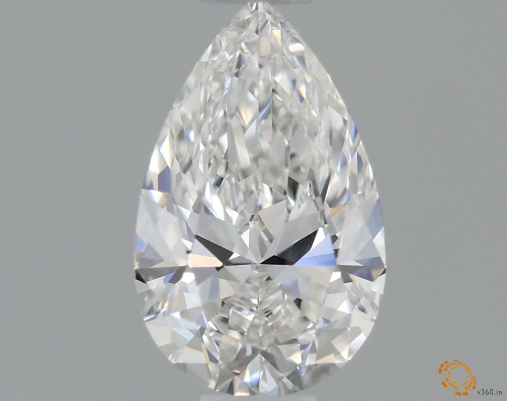 Diamante Naturale Taglio Goccia 0.51ct EX/EX F VVS2 - IGI - 7.14x4.48x2.7mm