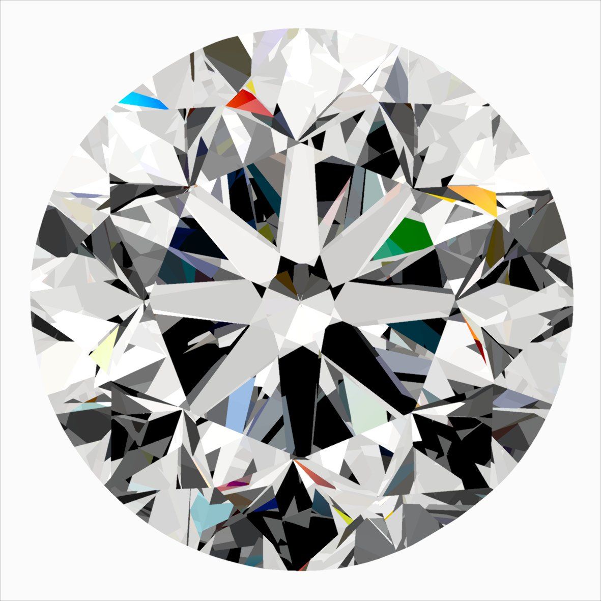 Diamante Naturale Taglio Brillante 0.3ct G/VG/EX H VVS2 - IGI - 4.05x4.11x2.7mm
