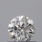 Diamante Taglio Brillante 0.5ct VG/VG/EX E VVS2 - IGI - 4.88x4.92x3.17mm