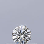 Diamante Naturale Taglio Brillante 0.18ct 3EX G VVS1 - IGI - 3.64x3.67x2.21mm