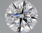 Diamante Naturale Taglio Brillante 0.9ct EX/VG/EX D VS1 - GIA - 6.06x6.15x3.87mm