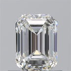 Diamante Naturale Taglio Smeraldo 0.9ct VG/EX H VVS1 - GIA - 6.2x4.54x3.18mm