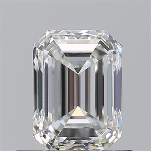 Diamante Naturale Taglio Smeraldo 0.9ct VG/EX H VVS1 - GIA - 6.2x4.54x3.18mm