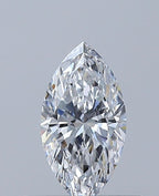 Diamante Naturale Taglio Marquise 0.4ct VG/EX D VS1 - GIA - 7.64x3.97x2.4mm