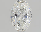 Diamante Naturale Taglio Ovale 0.8ct EX/EX E VVS1 - GIA - 7.89x5.21x2.99mm