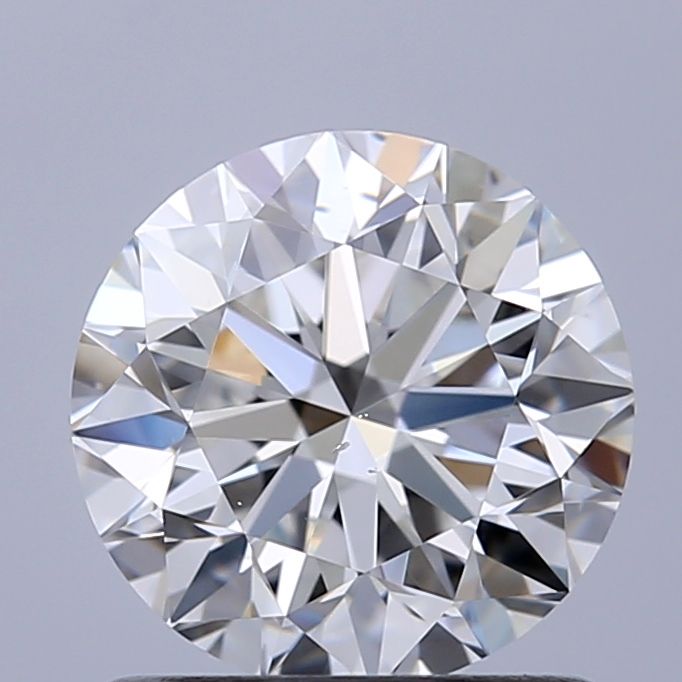 Diamante Naturale Taglio Brillante 1ct VG/EX/EX F VS2 - GIA - 6.21x6.27x4.0mm
