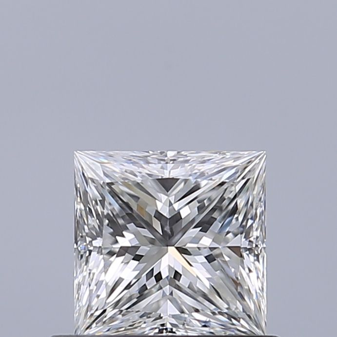 Diamante Naturale Taglio Princess 0.61ct EX/EX E VS2 - GIA - 4.71x4.66x3.44mm