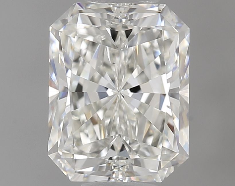 Diamante Naturale Taglio Radiant 0.9ct VG/EX J VS1 - GIA - 6.15x4.85x3.41mm