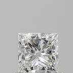 Diamante Naturale Taglio Princess 0.7ct VG/VG J VVS2 - GIA - 4.74x4.72x3.42mm