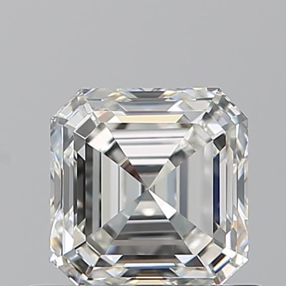 Diamante Naturale Taglio Asscher 0.81ct VG/EX H VVS1 - GIA - 5.14x5.04x3.38mm