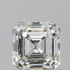 Diamante Naturale Taglio Asscher 0.81ct VG/EX H VVS1 - GIA - 5.14x5.04x3.38mm