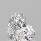 Diamante Naturale Taglio Cuore 0.5ct VG/EX G VVS1 - GIA - 4.73x5.47x3.27mm