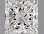 Diamante Naturale Taglio Princess 1ct VG/VG F VS1 - GIA - 5.72x5.61x3.84mm