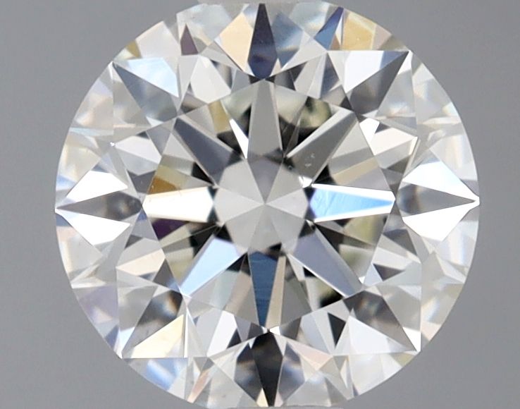 Diamante Naturale Taglio Brillante 0.65ct 3EX I VS2 - GIA - 5.53x5.5x3.43mm