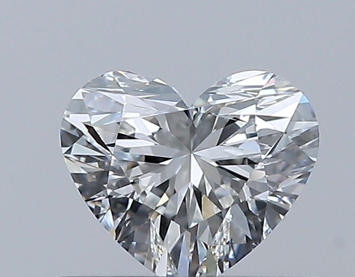 Diamante Naturale Taglio Cuore 0.42ct VG/EX G VVS2 - GIA - 4.59x5.36x3.08mm
