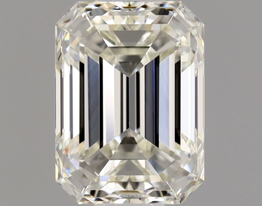 Diamante Naturale Taglio Smeraldo 0.56ct VG/EX J VVS2 - GIA - 5.4x3.96x2.8mm
