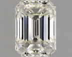 Diamante Naturale Taglio Smeraldo 0.56ct VG/EX J VVS2 - GIA - 5.4x3.96x2.8mm