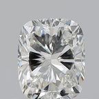 Diamante Taglio Cushion Brillante 0.9ct EX/EX H VVS1 - GIA - 6.47x5.3x3.62mm