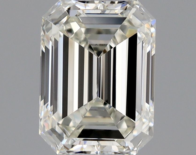 Diamante Naturale Taglio Smeraldo 0.51ct VG/VG J VVS1 - GIA - 5.4x3.97x2.56mm