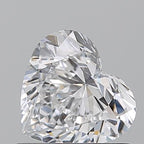 Diamante Naturale Taglio Cuore 0.73ct EX/VG D IF - GIA - 5.65x6.3x3.5mm