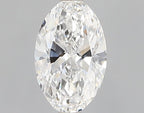 Diamante Naturale Taglio Ovale 0.5ct VG/EX E VVS1 - GIA - 7.01x4.44x2.59mm