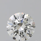 Diamante Naturale Taglio Brillante 0.5ct EX/EX/VG J VVS2 - GIA - 5.1x5.07x3.13mm