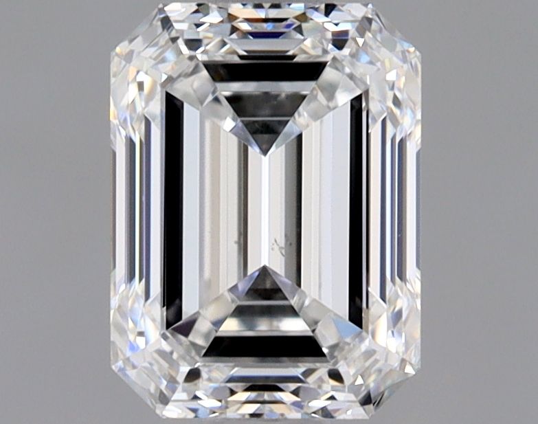Diamante Naturale Taglio Smeraldo 1ct VG/EX E VS2 - GIA - 6.39x4.8x3.31mm