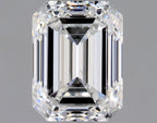 Diamante Naturale Taglio Smeraldo 1ct VG/EX E VS2 - GIA - 6.39x4.8x3.31mm