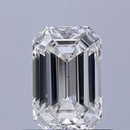 Diamante Naturale Taglio Smeraldo 0.71ct VG/EX F VS2 - GIA - 6.36x4.17x2.8mm