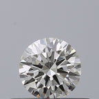 Diamante Naturale Taglio Brillante 0.35ct 3EX G IF - IGI - 4.54x4.58x2.73mm