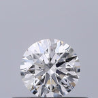 Diamante Naturale Taglio Brillante 0.36ct 3EX D VS2 - GIA - 4.56x4.58x2.85mm
