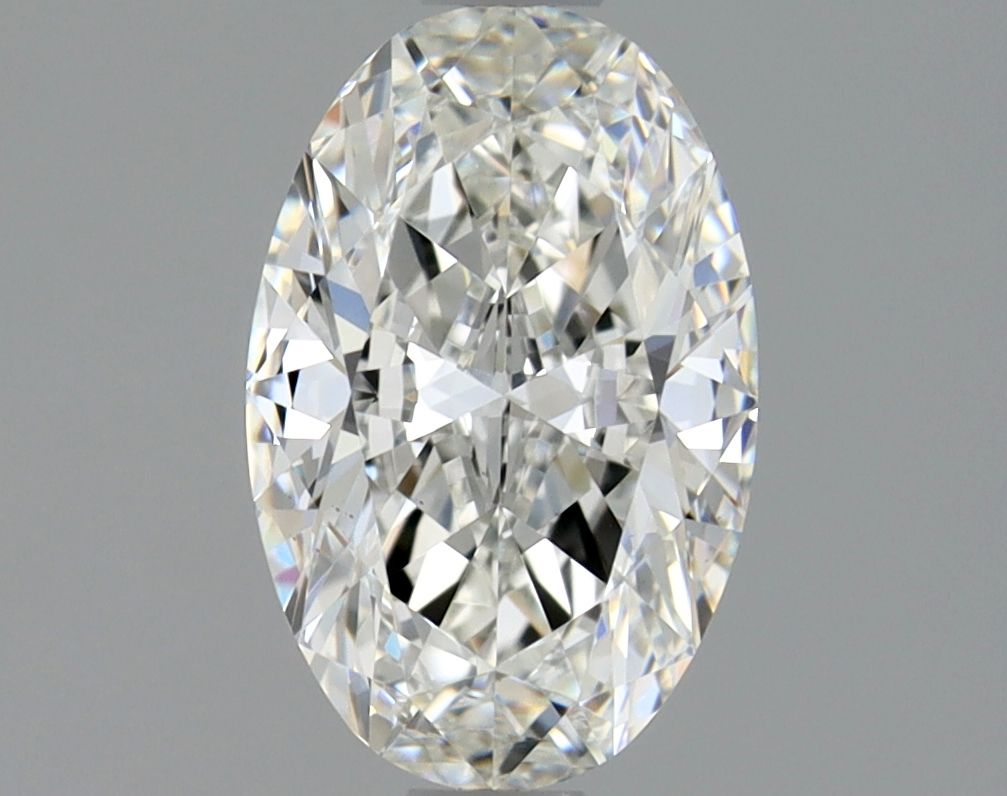 Diamante Naturale Taglio Ovale 1ct EX/EX F VS2 - GIA - 8.46x5.45x3.14mm