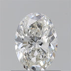 Diamante Naturale Taglio Ovale 0.7ct VG/VG H VVS2 - GIA - 6.88x4.91x3.13mm