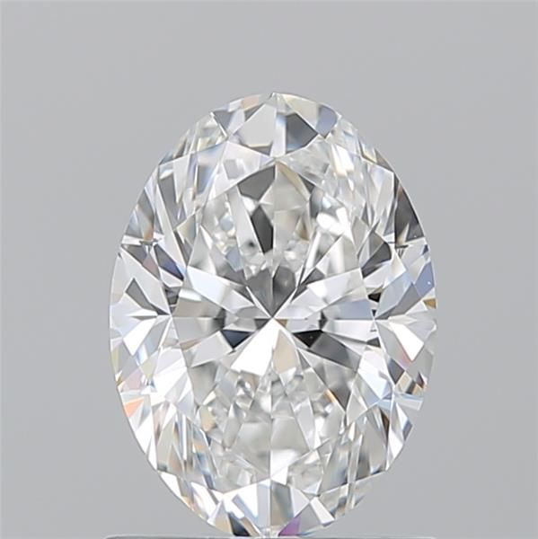 Diamante Naturale Taglio Ovale 1.2ct EX/EX F VS1 - GIA - 8.06x5.88x3.84mm