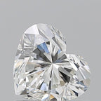 Diamante Naturale Taglio Cuore 1.02ct EX/EX I VVS2 - GIA - 6.14x6.95x4.08mm