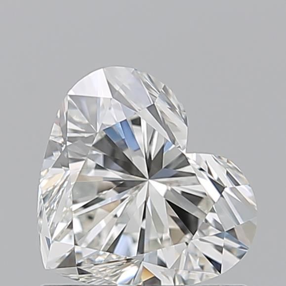 Diamante Naturale Taglio Cuore 1.02ct EX/EX I VVS2 - GIA - 6.14x6.95x4.08mm