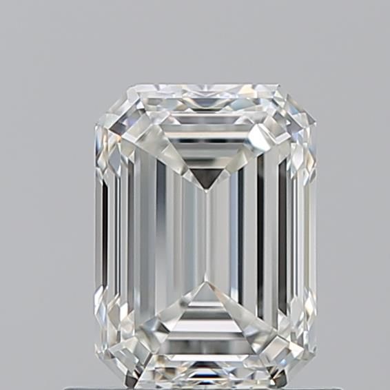 Diamante Naturale Taglio Smeraldo 1.01ct EX/EX G VVS2 - IGI - 6.53x4.69x3.29mm