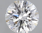 Diamante Naturale Taglio Brillante 0.4ct EX/VG/EX D VS1 - GIA - 4.75x4.68x2.93mm