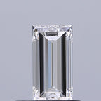 Diamante Naturale Taglio Baguette 0.45ct EX/EX D IF - GIA - 6.28x3.18x2.17mm
