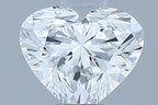 Diamante Naturale Taglio Cuore 0.54ct EX/EX E VVS1 - GIA - 4.96x5.68x3.37mm
