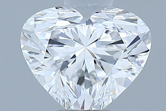 Diamante Naturale Taglio Cuore 0.54ct EX/EX E VVS1 - GIA - 4.96x5.68x3.37mm