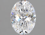 Diamante Naturale Taglio Ovale 1ct EX/EX D VS2 - GIA - 7.73x5.52x3.54mm