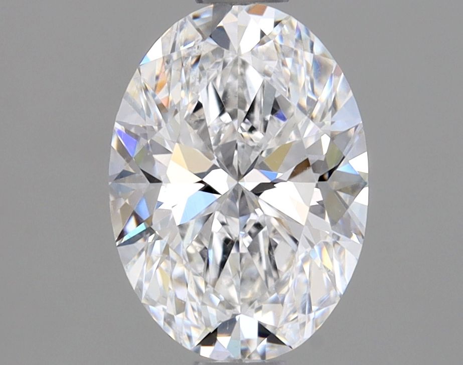 Diamante Naturale Taglio Ovale 1ct EX/EX D VS2 - GIA - 7.73x5.52x3.54mm