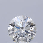 Diamante Naturale Taglio Brillante 0.5ct 3EX G VS1 - GIA - 5.06x5.04x3.14mm
