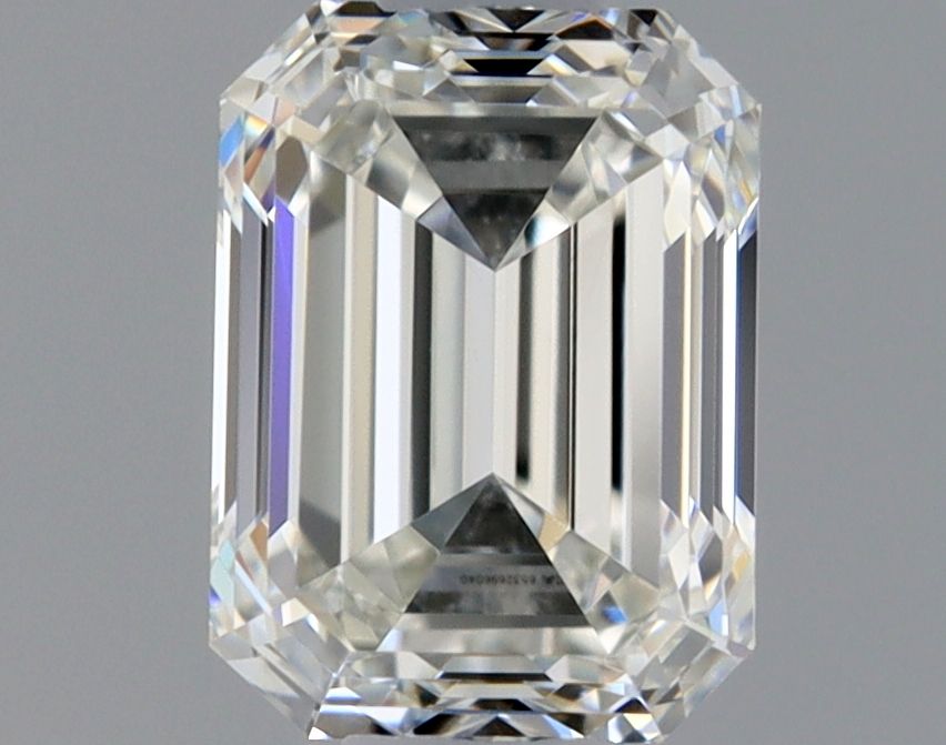 Diamante Naturale Taglio Smeraldo 0.42ct VG/VG I VVS2 - GIA - 4.78x3.51x2.45mm