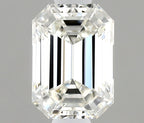 Diamante Naturale Taglio Smeraldo 0.82ct EX/EX H VVS1 - IGI - 6.3x4.48x3.07mm