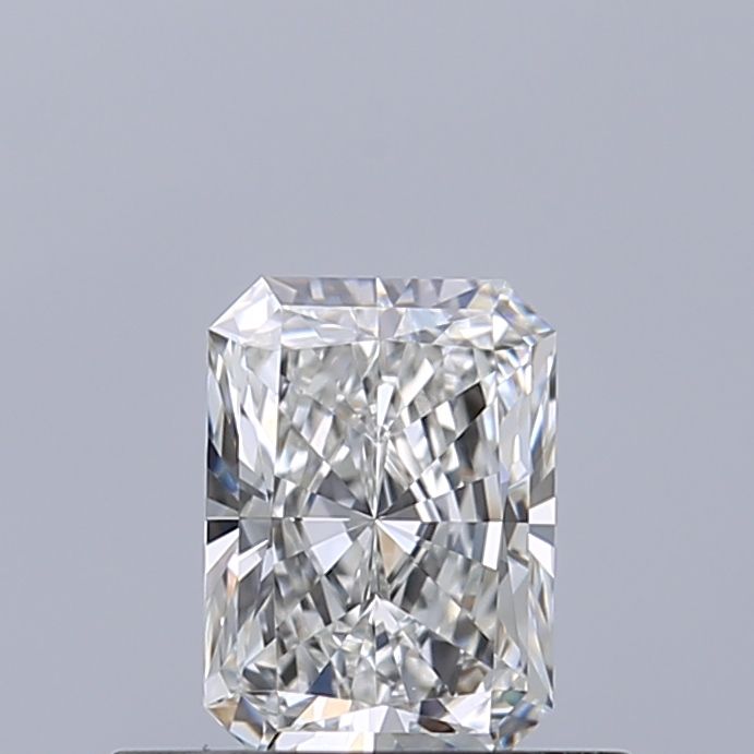 Diamante Naturale Taglio Radiant 0.45ct EX/EX F VS1 - GIA - 5.33x3.84x2.56mm